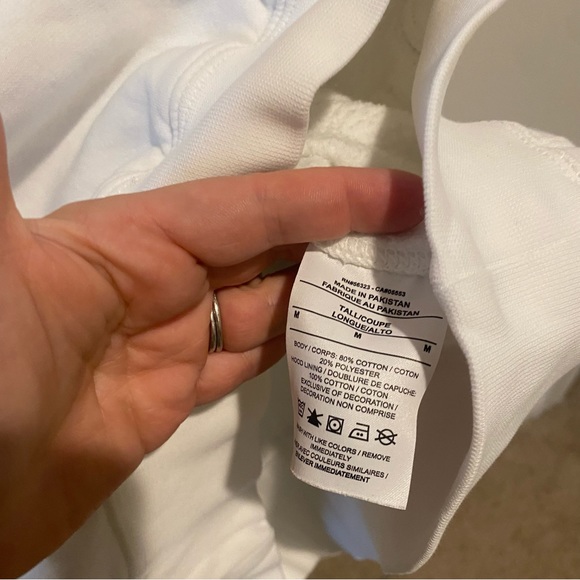 Nike Sportswear Club Fleece Pullover white Hoodie BV2973 - Picture 5 of 7